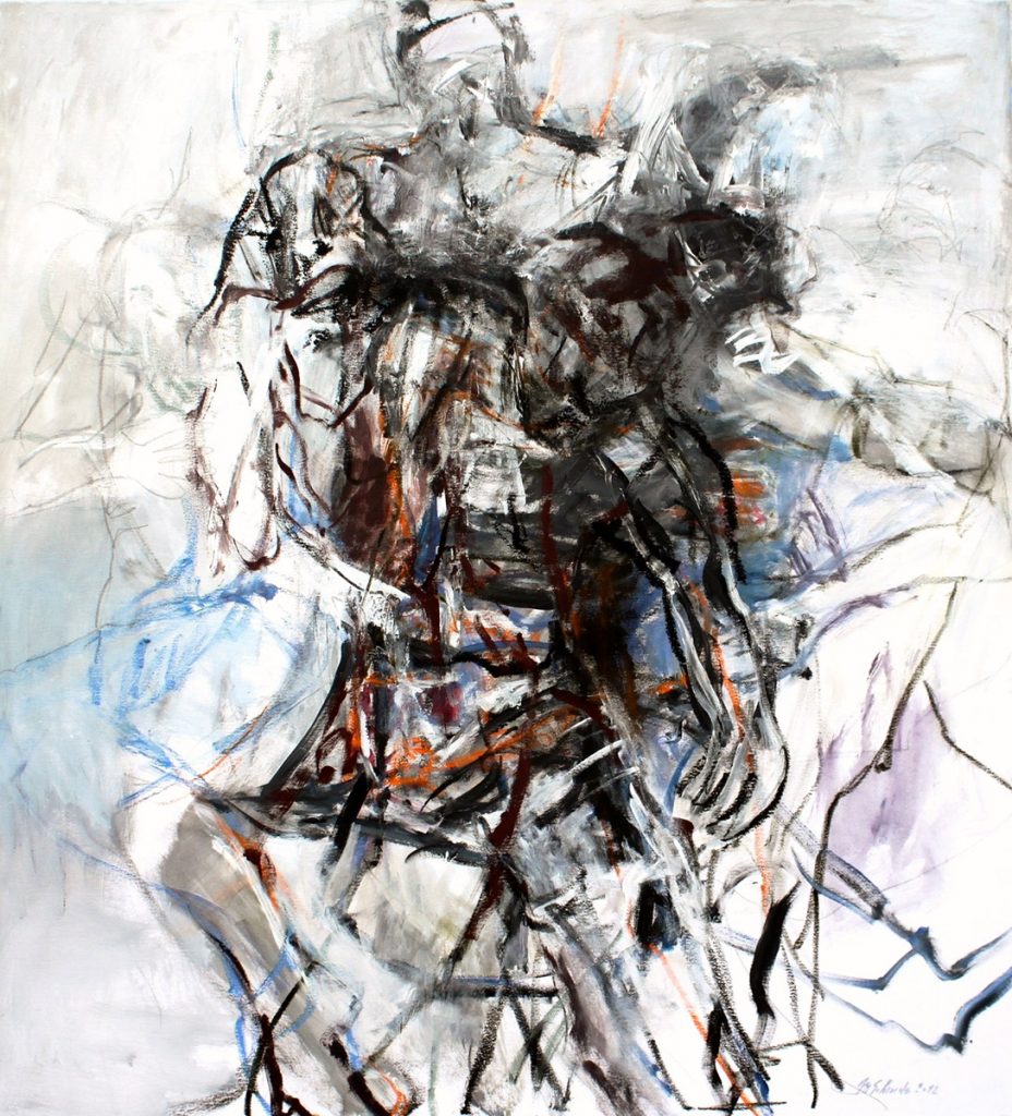 2012: Struggle for Life, , 1,10 x 1,00 m, Acryl oilbar sur toile, collection privée